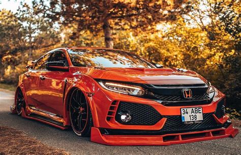 Honda Civic Type R tuning, les photos de l'exemplaire le plus rabaissé