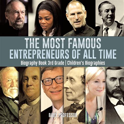 The Most Famous Entrepreneurs of All Time - Biography Book 3rd Grade - Children's Biographies ...