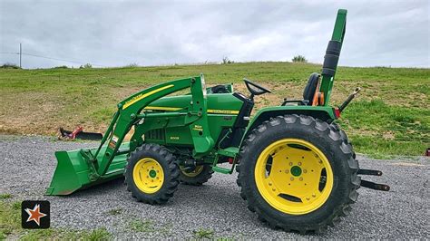 John Deere Tractor, Mower, Brush Hog, 5’ Blade