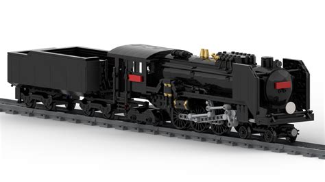 LEGO MOC Japanese National Railways (JNR) Class C62 Steam Locomotive by ...