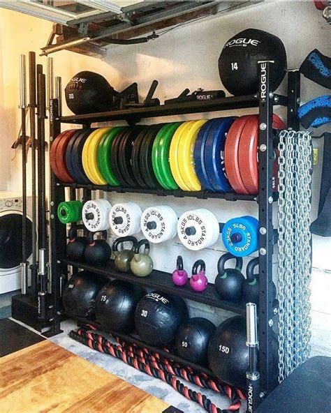 30 Best Home Gym Ideas and Gym Rooms for Your Training Room Garage gym ...