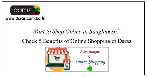 Five Benefits to Shop Online from Daraz BD | Daraz BD Blog