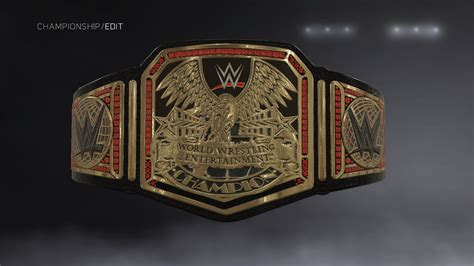 My roster of custom title belts in WWE 2k17 : r/WWEGames