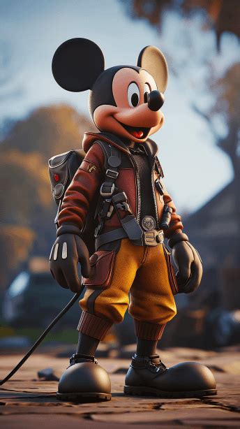 Mickey Mouse x Fortnite : r/midjourney