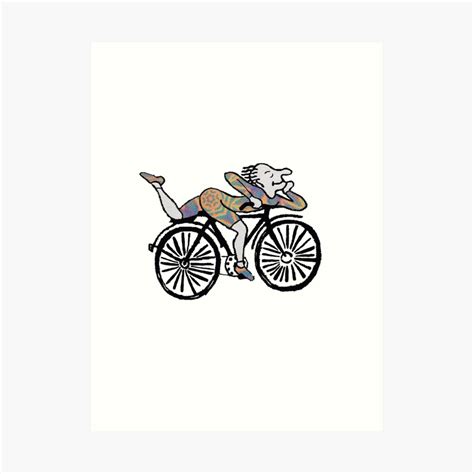 " Bicycle Day 'Albert Hofmann'" Art Print by closetanon | Redbubble