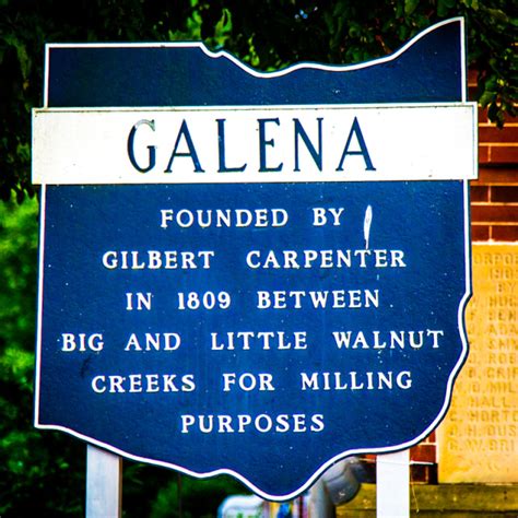 Galena Ohio Sign