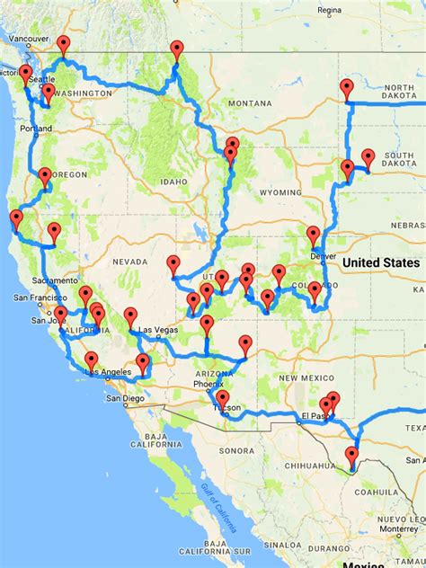 Map Shows The Ultimate U S National Park Road Trip Pr - vrogue.co