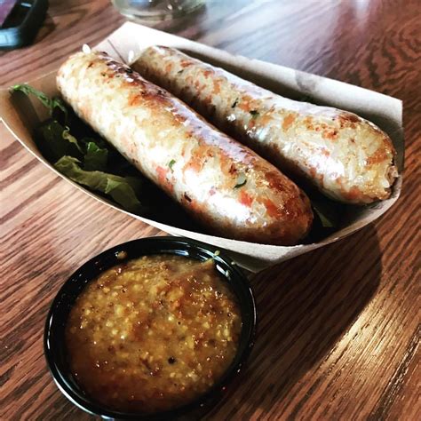 COCKEYE BBQ — Pork Boudin with Sorghum Mustard...