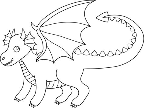 Free Dragon Clipart Black And White, Download Free Dragon Clipart Black And White png images ...