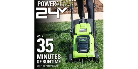 Greenworks Cordless Push Lawn Mower