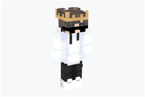 White Hoodie Minecraft Skin