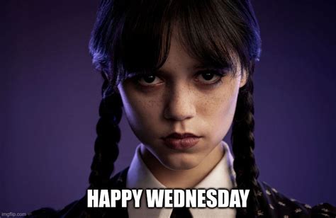 Happy Wednesday Friday Addams - Imgflip