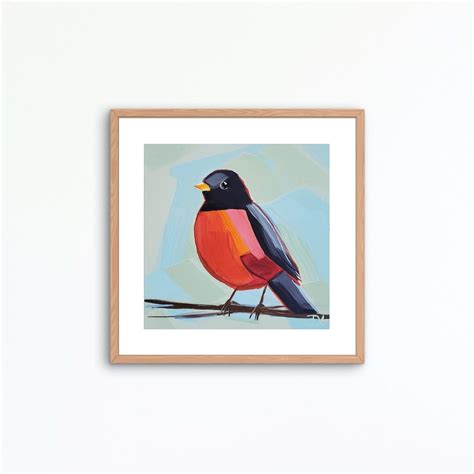 Robin Art Print - Etsy