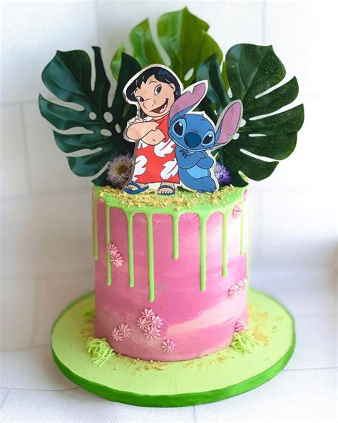 Lilo And Stitch Birthday Cake Ideas - Woodard Rose