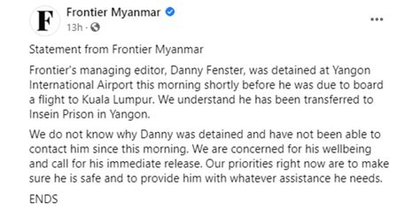 US journalist detained in Myanmar - The Online Citizen