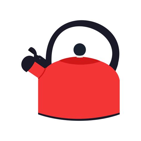 Red Tea Kettle Clipart Free Stock Photo - Public Domain Pictures