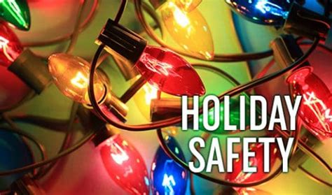 Safety Talks – Holiday Safety Tips – KHA Online-SDS Management