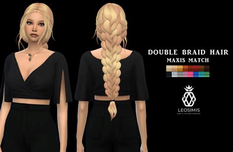 Sims 4 CC Braids You Mustn't Miss out on — SNOOTYSIMS