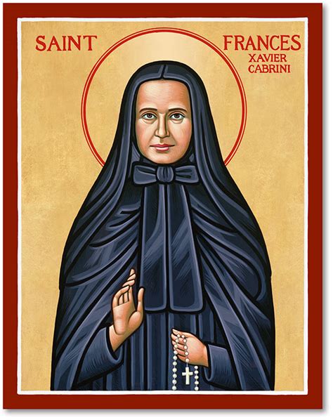 Women Saints: St. Frances Cabrini Icon | Monastery Icons