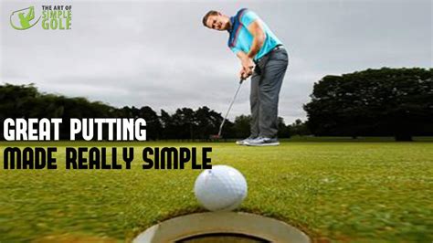 Golf Putting Stroke Made Simple: Principles To Improve Putting Stroke - YouTube