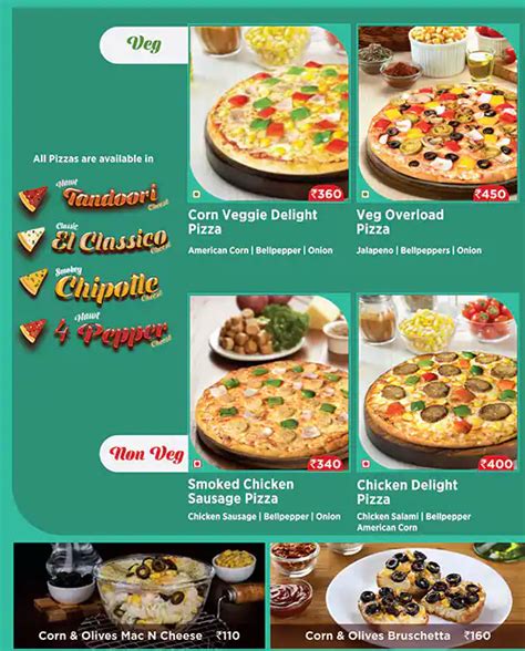 Menu at Ovenstory Pizza, Pune, Shop 23