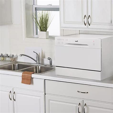 Countertop Dishwasher White Portable Compact Energy Star Apartment Dish ...