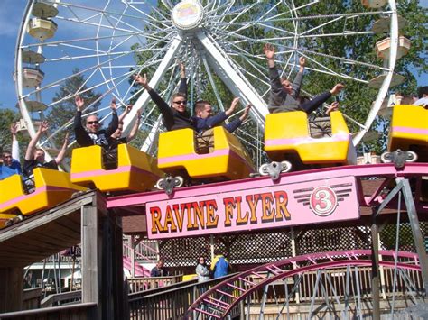 Waldameer Amusement Park - Ravine Flyer II Film Shoot