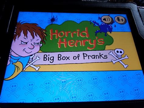 Madhouse Family Reviews: Kids' app review : Horrid Henry's Big Box of Pranks