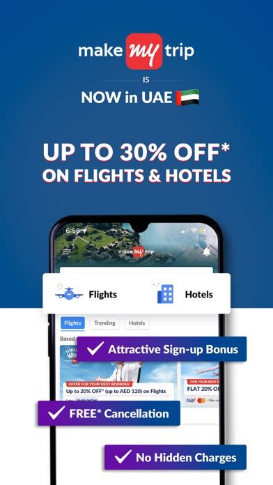 MakeMyTrip Hotels, Flight, Bus for PC - Free Download: Windows 7,10,11 Edition