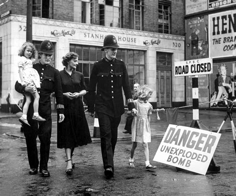 Public Domain: Post-WWII: Walking Past an Unexploded Bomb,… | Flickr