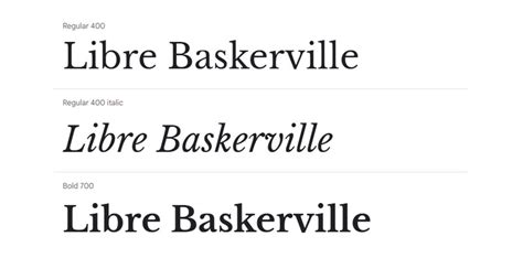 Amazing fonts similar to Baskerville that you need to have - Blog of ...