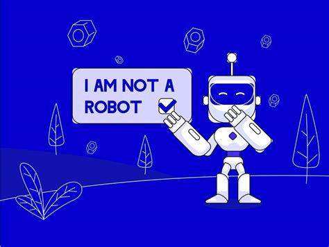 Captcha i am not a robot vector illustration concept 2579047 Vector Art at Vecteezy