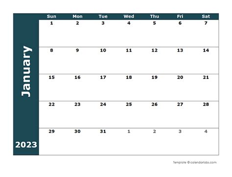 2023 blank monthly calendar - free printable photo calendar 2023 recette 2023 | free printable ...