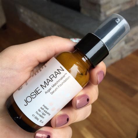 Josie Maran Argan Matchmaker Serum Foundation Review : Vegan Beauty ...