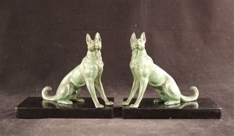 Pair of Art Deco bookends - Catawiki