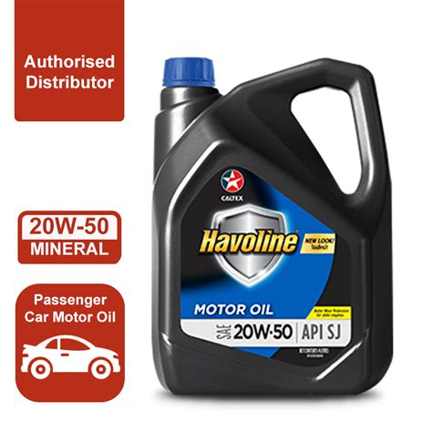 Gasoline Engine Oil: Havoline® Motor Oil SAE 20W-50 - HKCT Malaysia | Hoe Kee Chan Trading Sdn ...