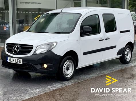 Used 2019 Mercedes-Benz Citan CDI 110ps 111 L2 Lwb Dualiner 5 Seat Kombi Crew Van with Air Con ...