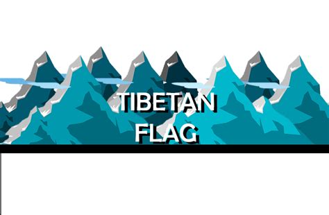 Tibetan flag on Behance