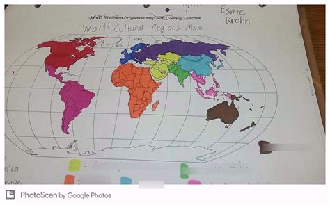 World Cultural Regions Map Diagram | Quizlet