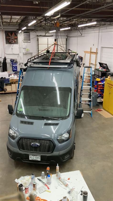 Ford Transit Aluminess Roof Rack Installation Time Lapse [Video] | Ford ...