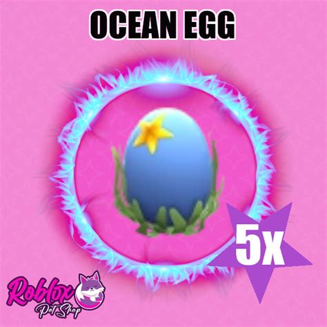 Ocean Egg x5 Adopt Me