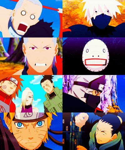 Kakuzu and Hidan vs Kakashi, Team 10 and Naruto