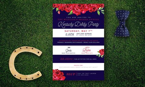 Kentucky Derby Invitations | Etsy | Kentucky derby invitations, Derby invitations, Derby party