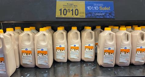 Kroger brand Chocolate Milk (1/2 gal) JUST $1.00! | Kroger Krazy