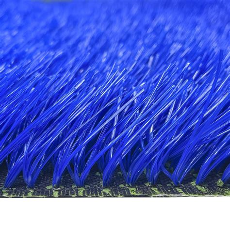 China Blue Artificial Turf Of Football Field Manufacturers Suppliers ...