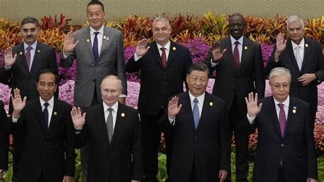 President Jokowi Poses with Vladimir Putin and Xi Jinping at BRI Forum ...