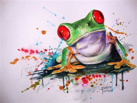 Image result for pop art tree frog | Frog art, Frog wall art, Paintings art prints