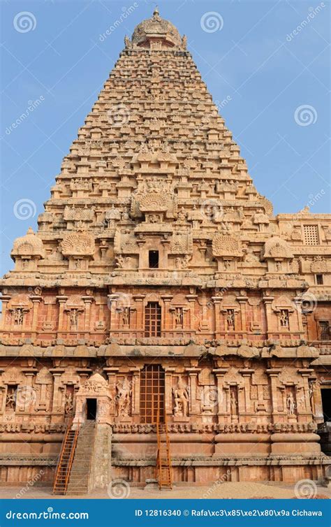 India - Brihadeeswarar Temple Stock Photo - Image of north, entrance: 12816340