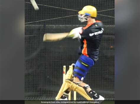 IPL 2021: Glenn Maxwell Goes Full Tilt In Nets As Royal Challengers Bangalore Share Practice ...