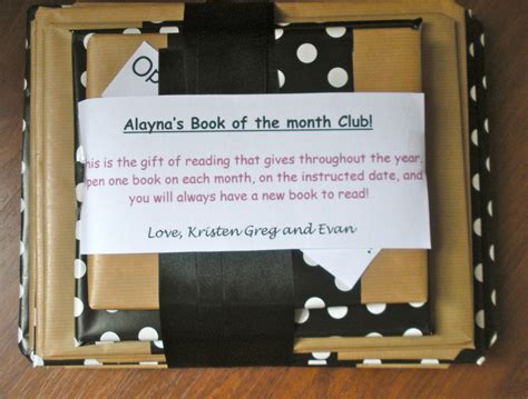 "Book of the Month" Gift | Fun Family Crafts